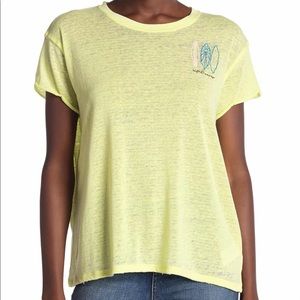 NWT Free People Wipe Out Graphic Tee